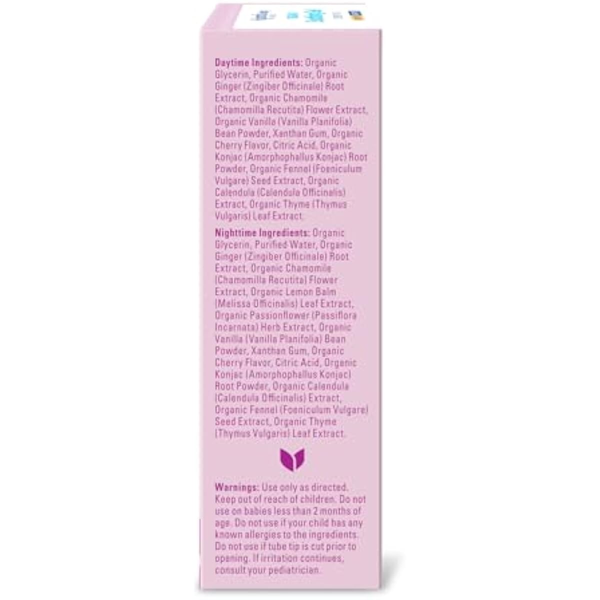 Hyland's Baby Organic Day and Night Soothing Gel Combo Pack, Cooling Gel for Oral Discomfort, Easy-to-Apply, Ages 2 Months and Up, 1.06 Ounce (2 Tubes of 0.53 oz.)