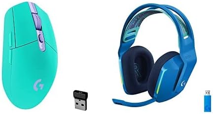 Logitech G305 Lightspeed Wireless Gaming Mouse, Hero Sensor, 12,000 DPI, Lightweight, 6 Programmable Buttons, 250h Battery, On-Board Memory, Compatible with PC, Mac - Black