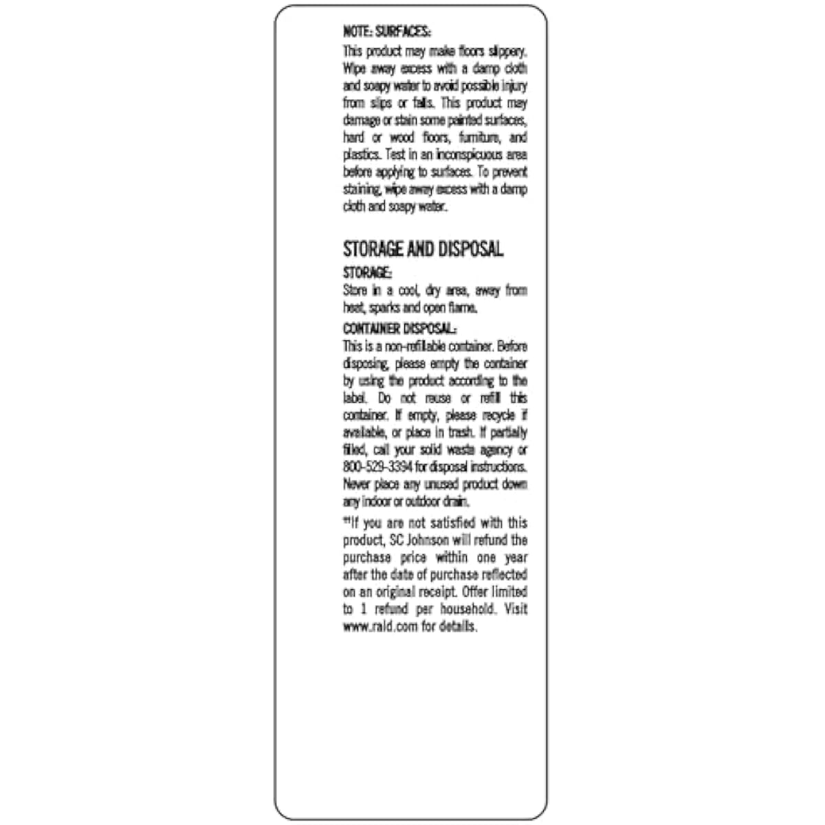 Raid Essentials Multi-Insect Killer Spray, Child and Pet Safe, for Indoor Use, Lemongrass Scent, 12 fl oz