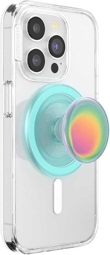 PopSockets Phone Grip with Expanding Kickstand, Adhesive Grip - Neon Pink
