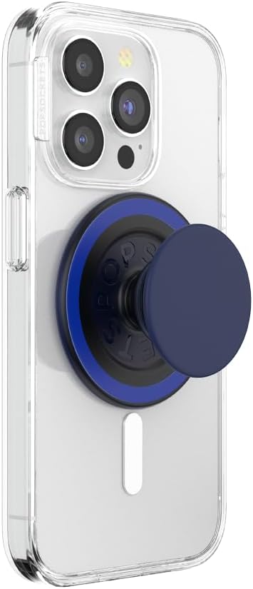 PopSockets Phone Grip with Expanding Kickstand, Adhesive Grip - Black