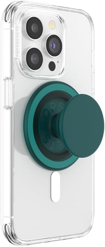 PopSockets Phone Grip with Expanding Kickstand, Adhesive Grip - Black