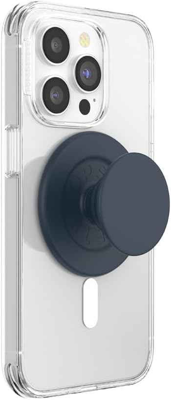 PopSockets Phone Grip with Expanding Kickstand, Adhesive Grip - Black