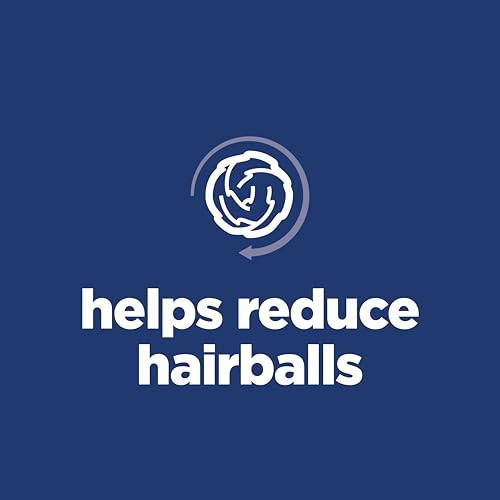 Hill's Science Diet Hairball Control, Adult 1-6, Hairball Control Support, Dry Cat Food, Chicken Recipe, 7 lb Bag