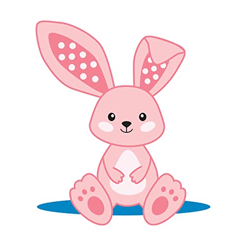 Dr. Brown's Flexees Teether, Pink Bunny, Soft 100% Silicone Baby Teether, BPA Free, 3m+, 1 Pack