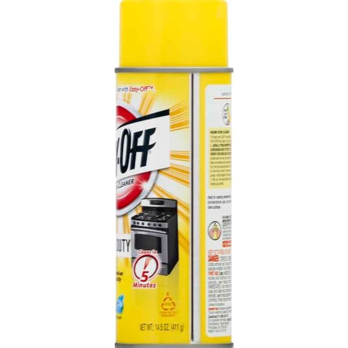 Easy Off Heavy Duty Oven Cleaner, Regular Scent 14.5 oz Can (Pack of 2)
