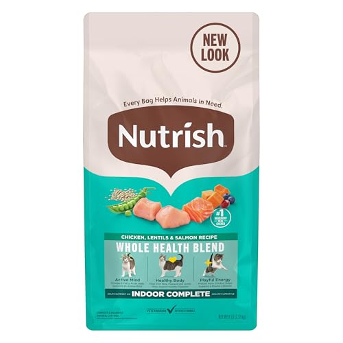 Rachael Ray Nutrish Indoor Complete Chicken & Lentils Dry Cat Food, 6 lb Bag