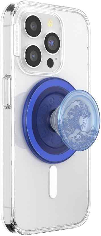 PopSockets Phone Grip with Expanding Kickstand, Adhesive Grip, Cute PopSockets - Purple Fields