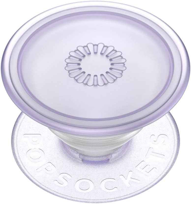 PopSockets Phone Grip with Expanding Kickstand, Adhesive Grip, Cute PopSockets - Purple Fields