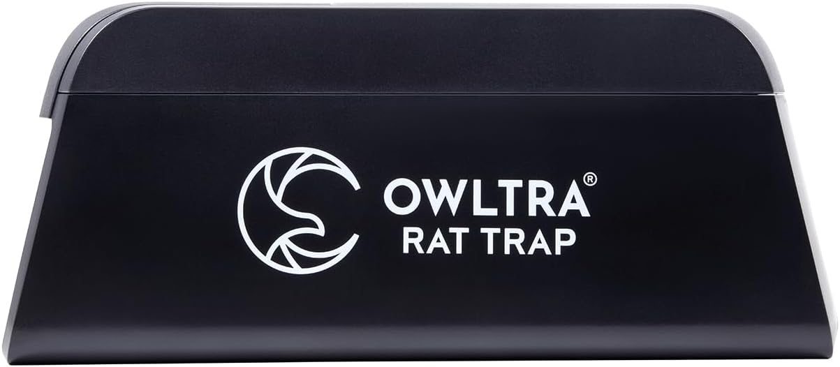 OW-2 Indoor Electric Mouse Trap 2 PCS, Instant Kill Rodent Zapper with Pet Safe Trigger, Black