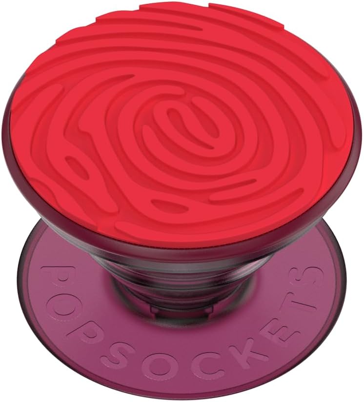 PopSockets Phone Grip with Expanding Kickstand, Adhesive Grip - Neon Pink
