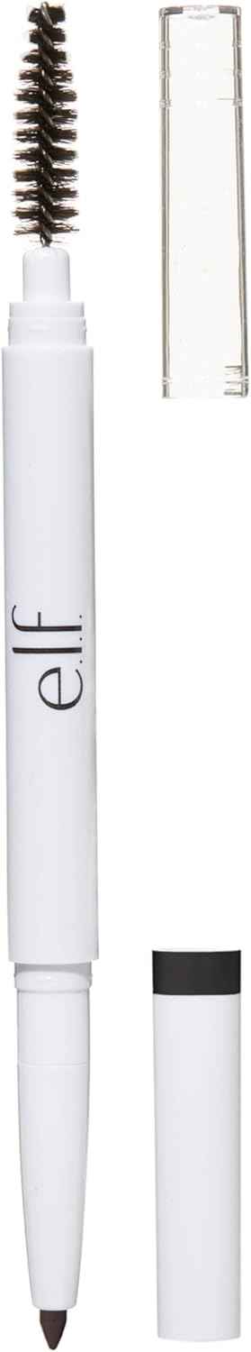 e.l.f. Instant Lift Brow Pencil, Dual-Sided, Precise, Fine Tip, Shapes, Defines, Fills Brows, Contours, Combs, Tames, Taupe, 0.006 Oz