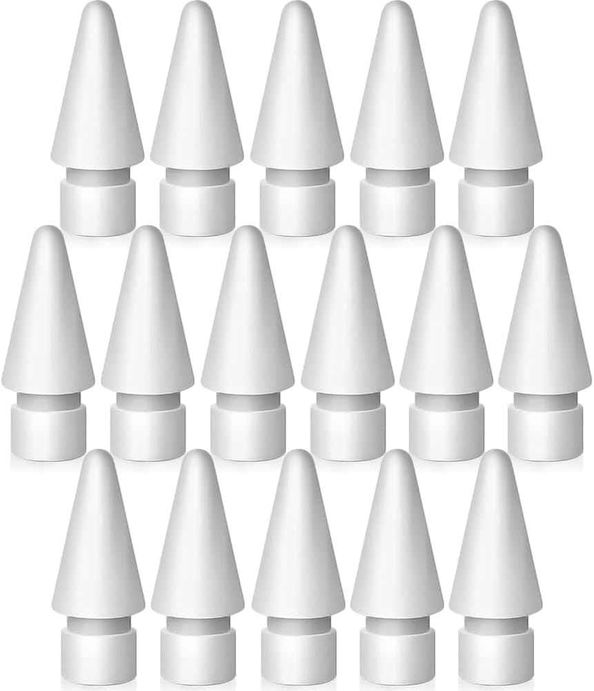 Replacement Tips for Apple Pencil 2nd Generation/ 1st Generation Tips, iPencil Nibs Accessories for iPad Pro Pencil 2/1 Gen(4 Pack)