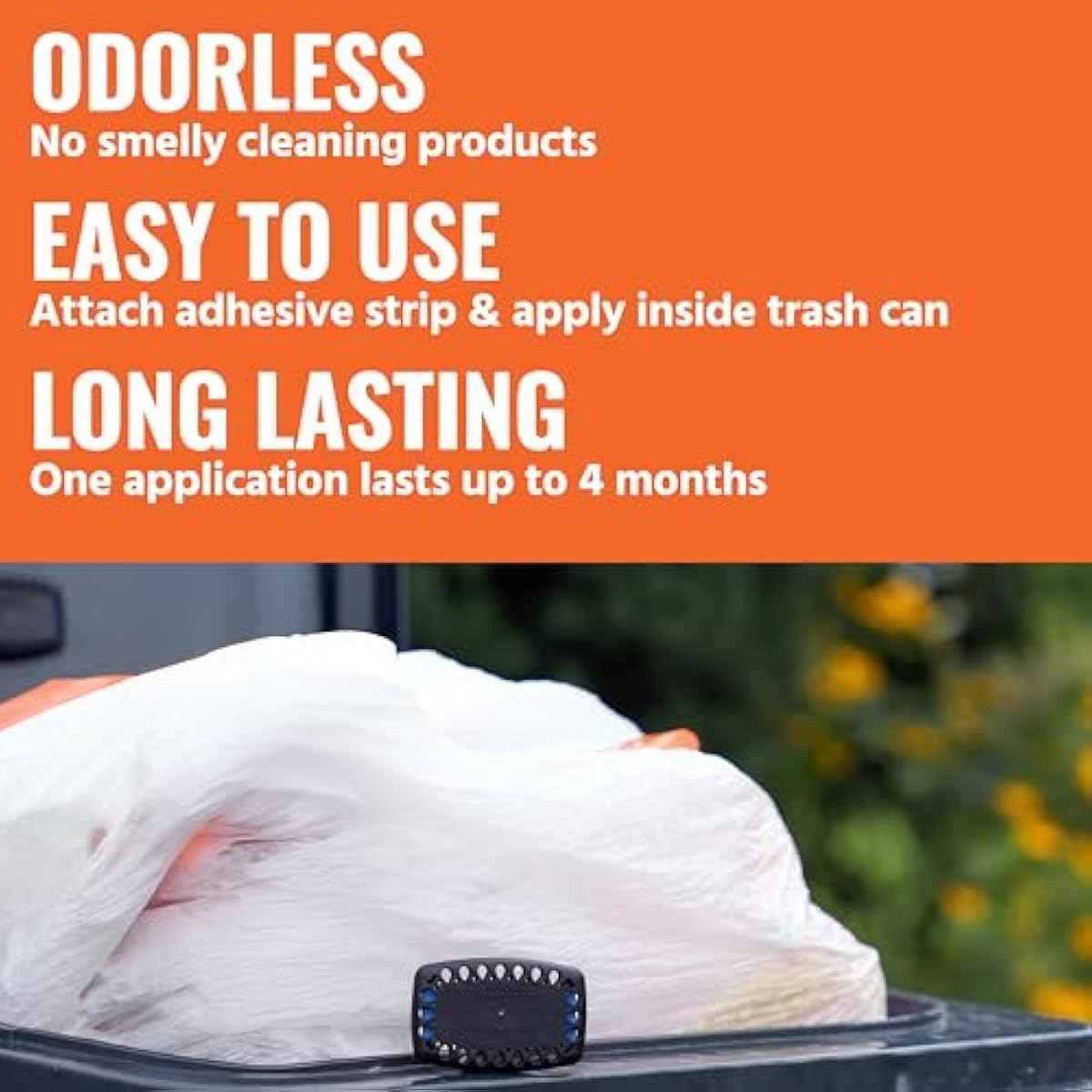 Terro T800 Garbage Guard Trash Can Insect Killer - Kills Flies, Roach, Maggots, Beetles, and Insects in Outdoor Garbage Can