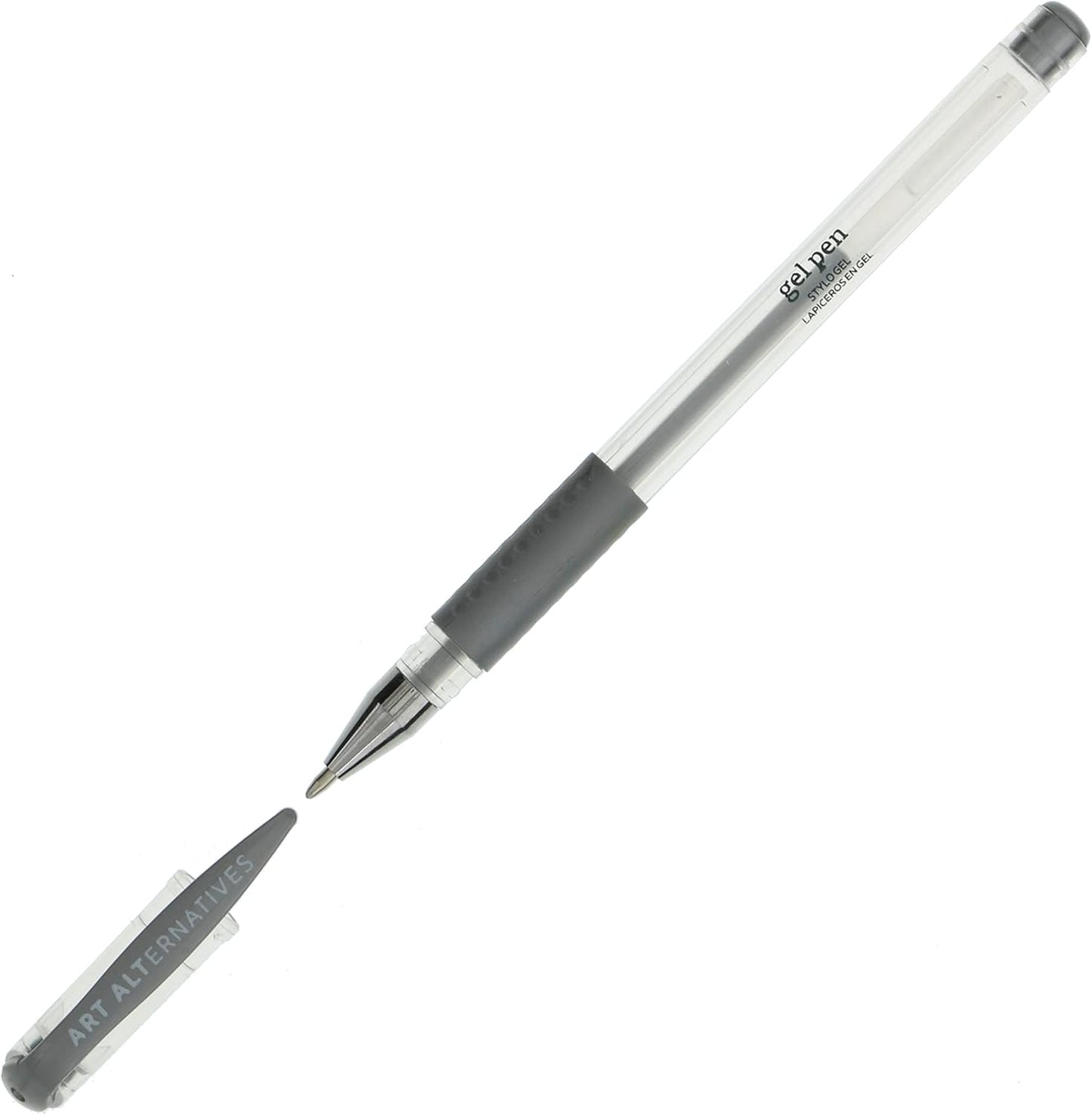 Art Alternatives Gel Pen, Metallic Pink - Ballpoint - Non-Smear + Quick Dry - Writing, Drawing, Coloring, Journal, Planner