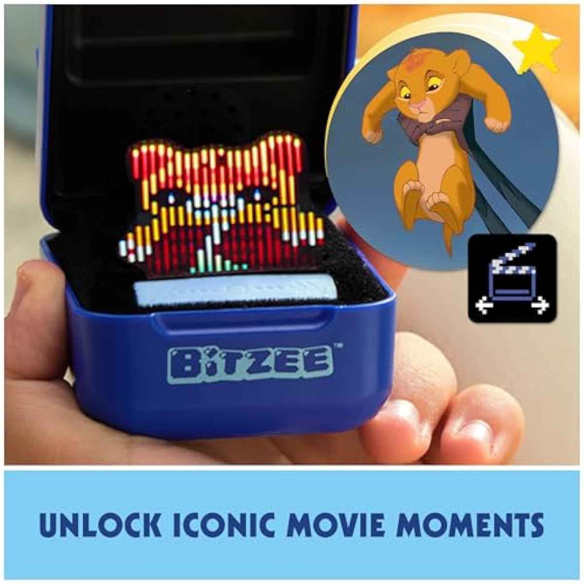 Bitzee, Disney with 30 Interactive Characters Inside, Reacts to Swipes, Tilts & Taps, Disney Toys & Digital Pet Boys & Girls Toys