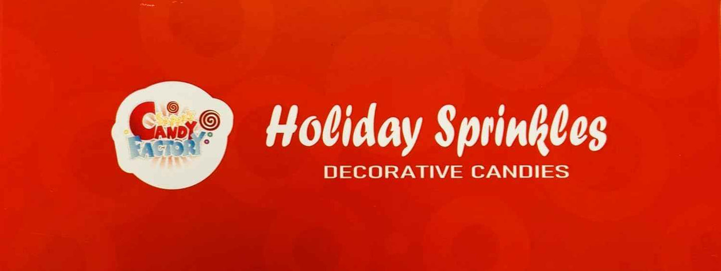 Holiday Sprinkles Set 12 Count 11.85 Oz Different Types in Box, Cake - Cookies Sprinkles For Christmas-Party, Kosher,Jimmies, Stars, Nonpareils and more