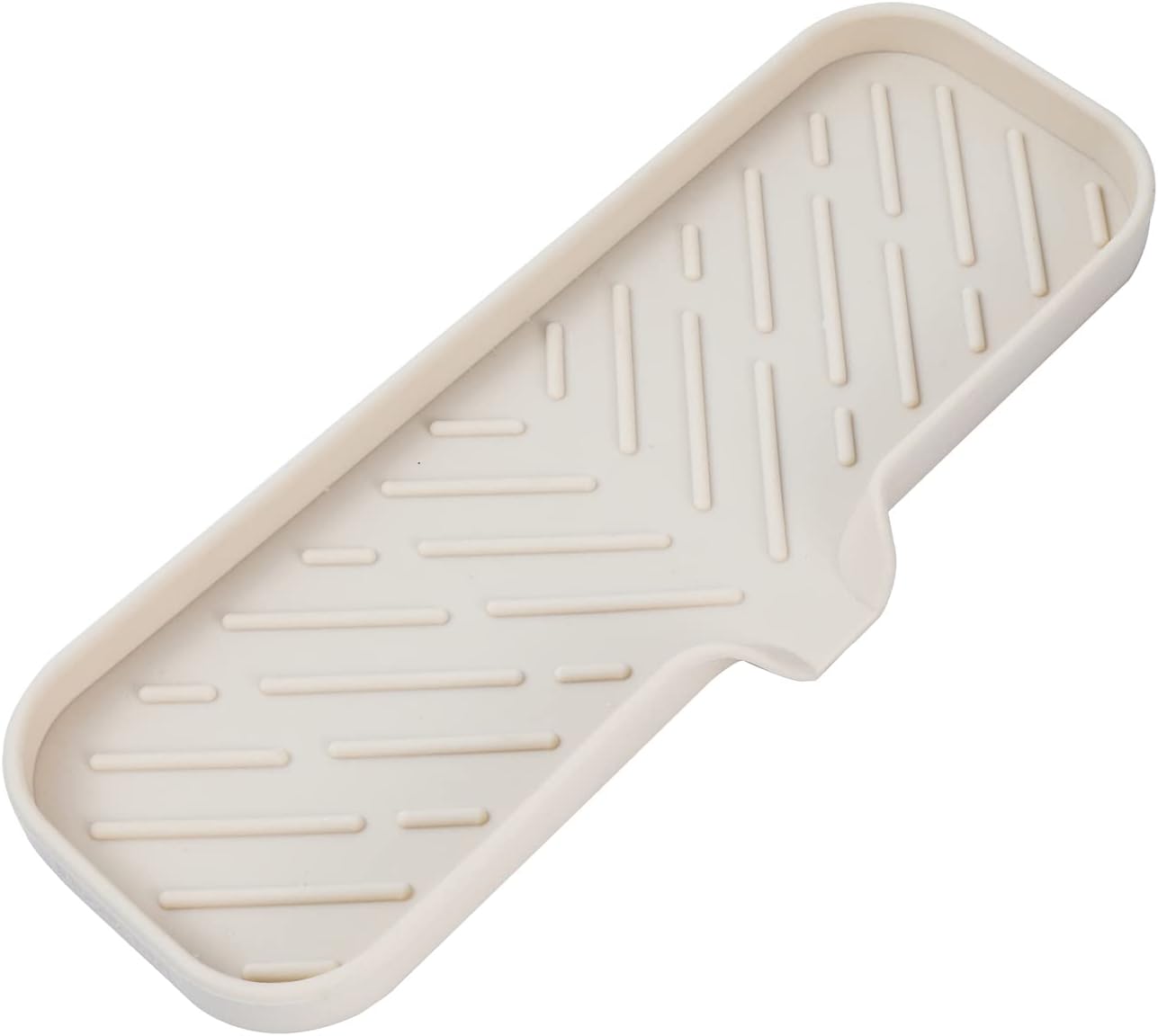 Silicone Bathroom Soap Dishes with Drain Spout-Bathroom and Kitchen Sink Organizer,Sponge Holder,Dish Soap Tray,Perfect for Dispenser,Scrubber,Bottle,Cup on Sink or Counter-Black 4.9"Γ3.2"