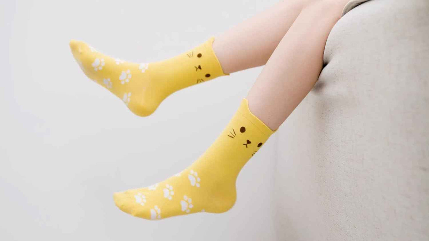 Jeasona Women's Cat Socks Cat Gifts Cute Animal Socks Dog Owl Gifts for Women