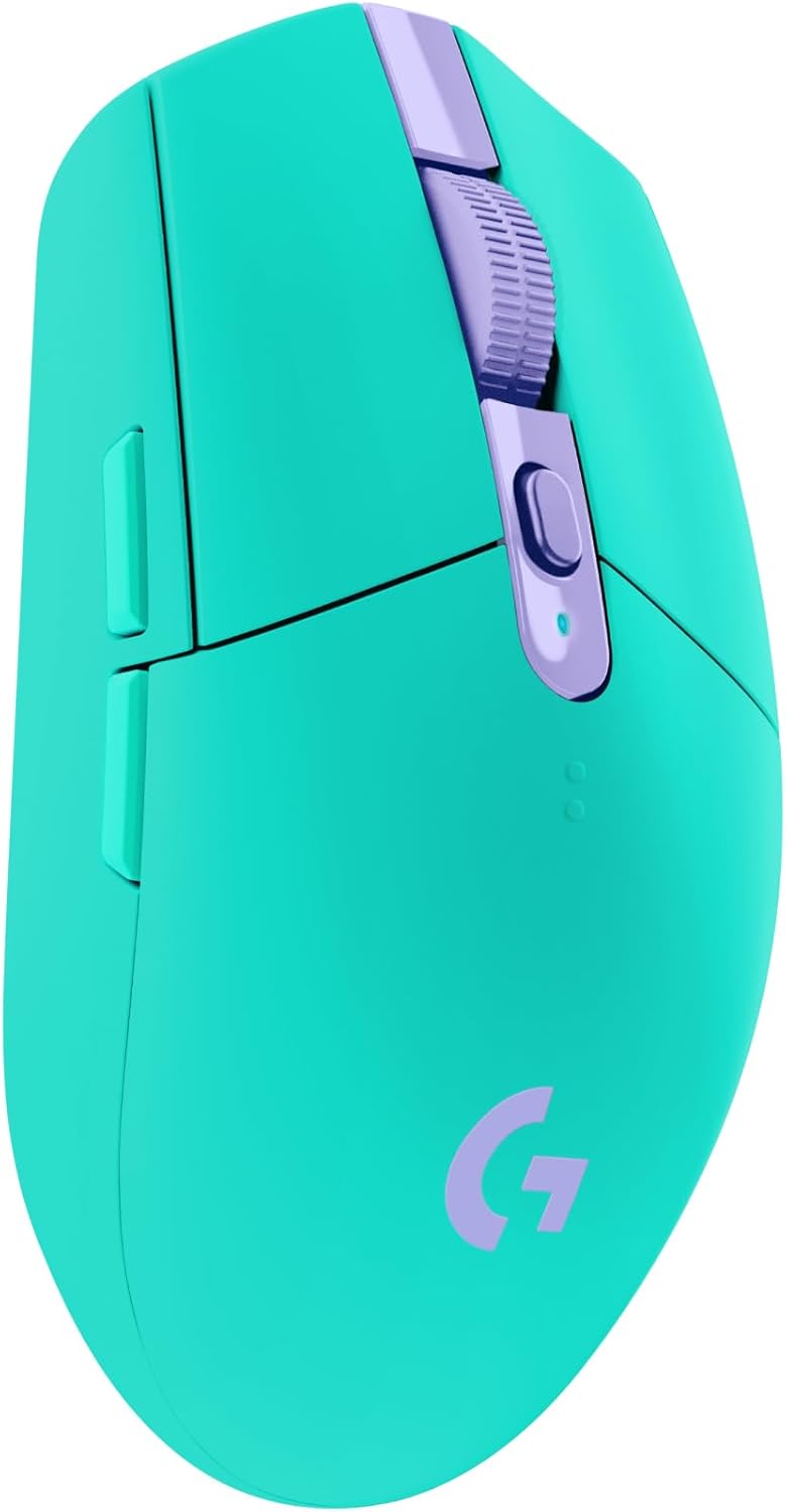 Logitech G305 Lightspeed Wireless Gaming Mouse, Hero Sensor, 12,000 DPI, Lightweight, 6 Programmable Buttons, 250h Battery, On-Board Memory, Compatible with PC, Mac - Black