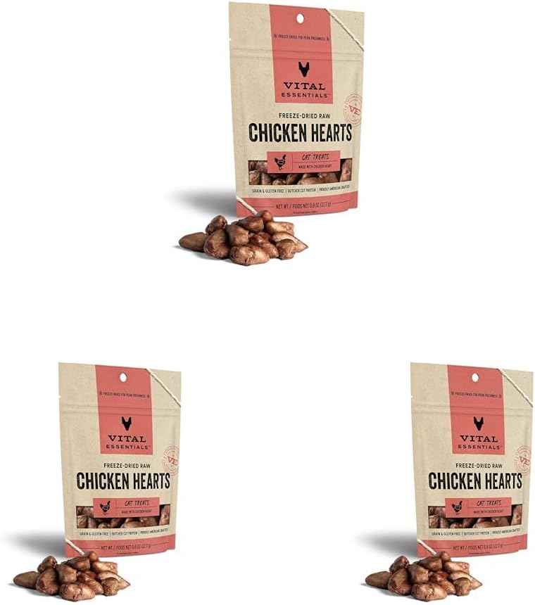 Vital Essentials Minnows Cat Treats, 0.5 oz | Freeze-Dried Raw | Single Ingredient | Grain Free, Gluten Free, Filler Free