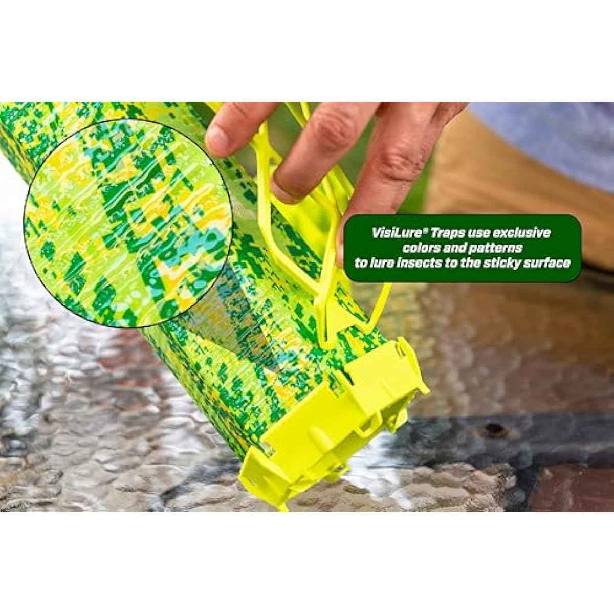 RESCUE! VisiLure® TrapStik for Wasps, Mud Daubers, Carpenter Bees – 2 Pack