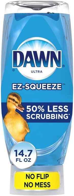 Dawn EZ-Squeeze Ultra Dish Soap, Dishwashing Liquid, Original, Dish Soap Refill, 22 fl oz
