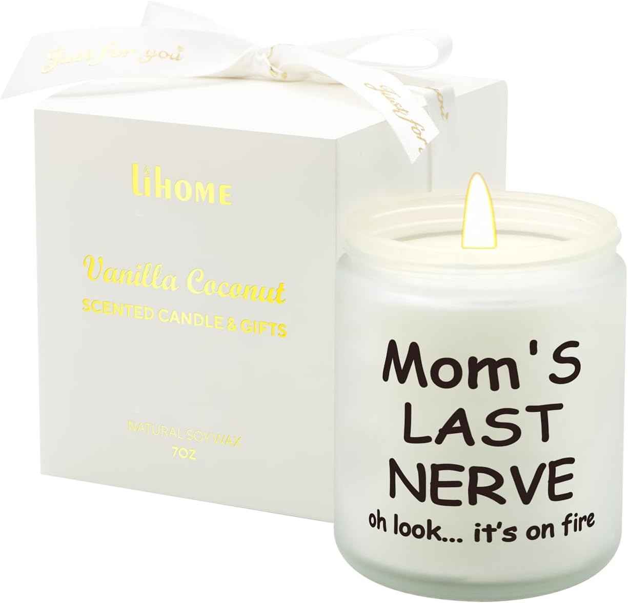 Fall Decorations for Home - Fall Candles, Gifts for Women, Natural Soy Wax Pumpkin Spice Scented Candles