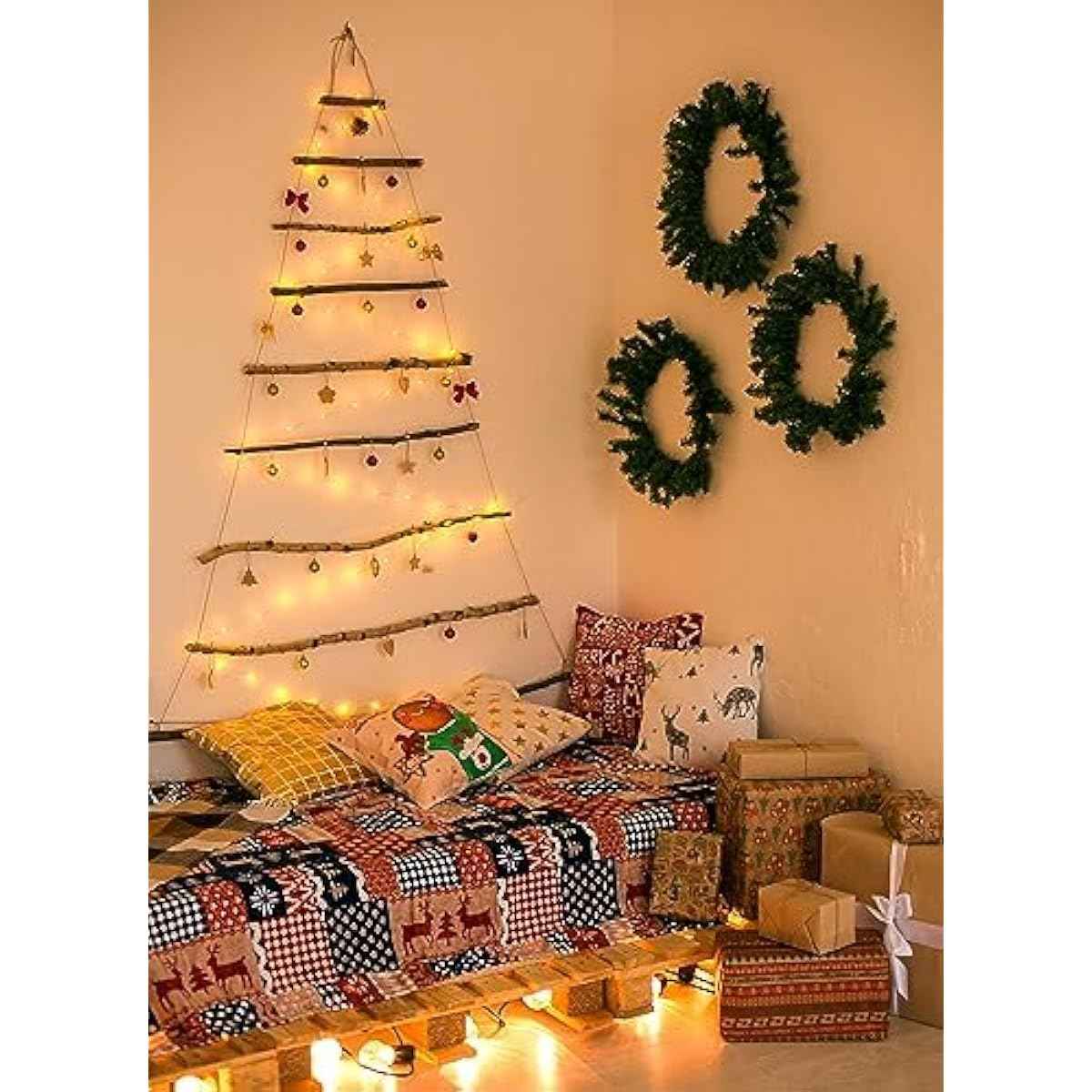 Brightown 12 Pack LED Fairy Lights, Battery Operated 7FT Firefly String Lights with 20 Waterproof LEDs on Silver Wire for DIY Crafts, Wedding Centerpieces, Party & Christmas Décor