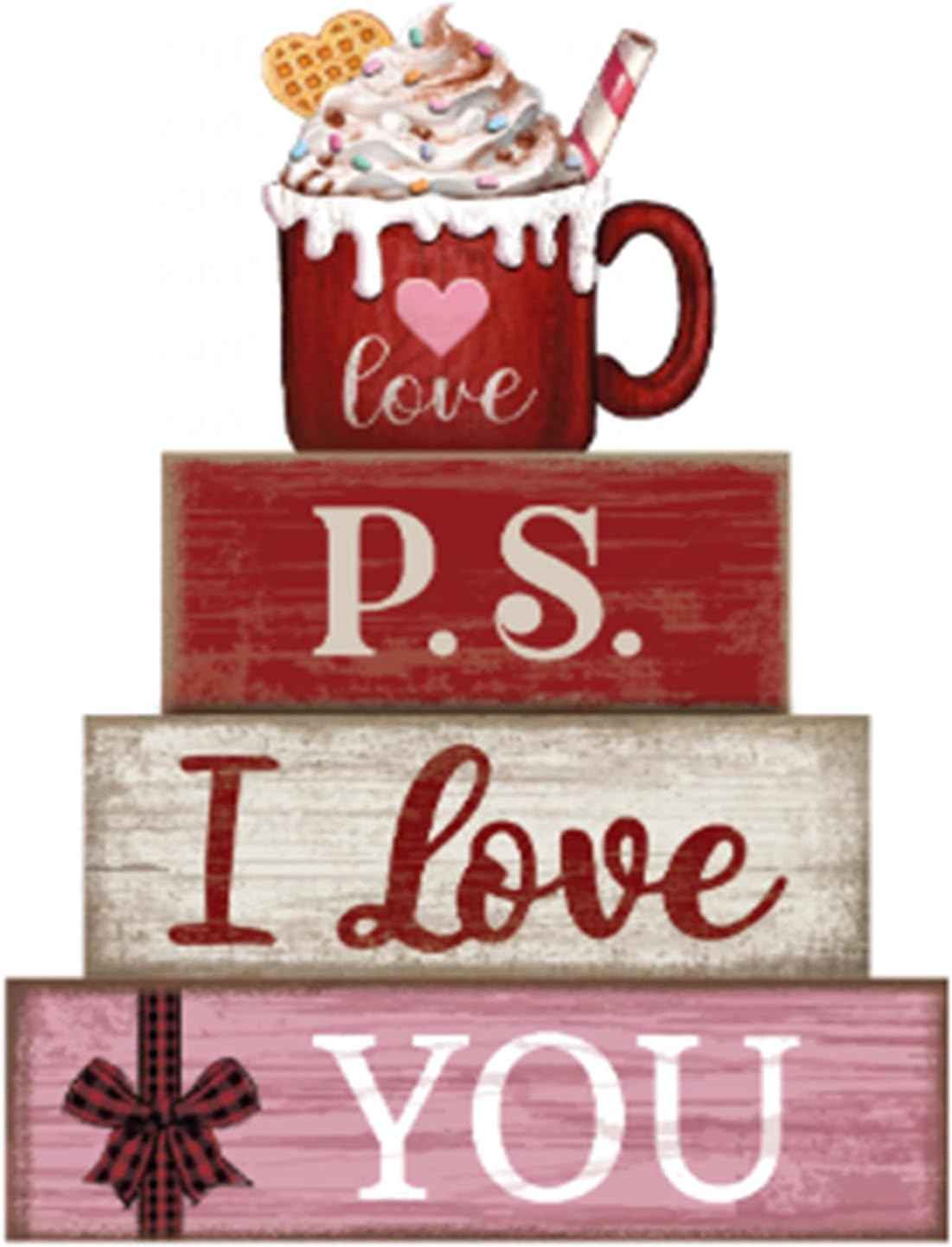 4 Pcs Christmas Table Decoration Wooden Santa Claus Decor Christmas Tiered Tray Decor Decorative Santa Claus Elk Block Sign Gift Farmhouse Xmas Table Centerpiece for Home Kitchen Shelf