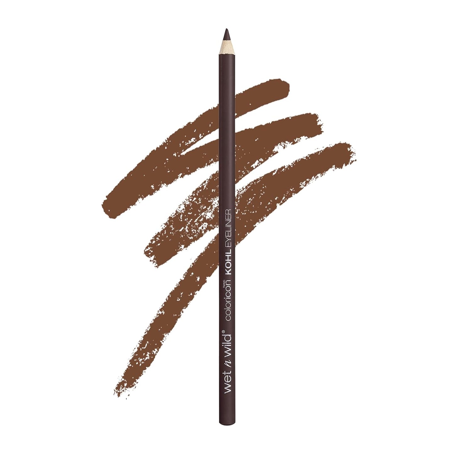 wet n wild Color Icon Kohl Eyeliner Pencil - Rich Hyper-Pigmented Color, Smooth Creamy Application, Long-Wearing Matte Finish Versatility, Cruelty-Free - Baby's Got Black