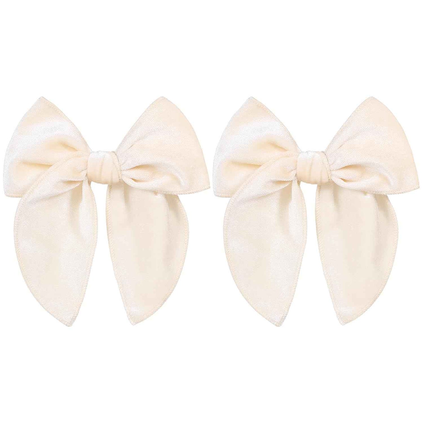 5" Red Christmas Velvet Fable Hair Bows Kids Big Velvet Ribbon Sailor Bow Alligator Clip Cheer Barrettes Hairpins Valentines New Year Gift Accessory for Toddler Teen Baby Girls