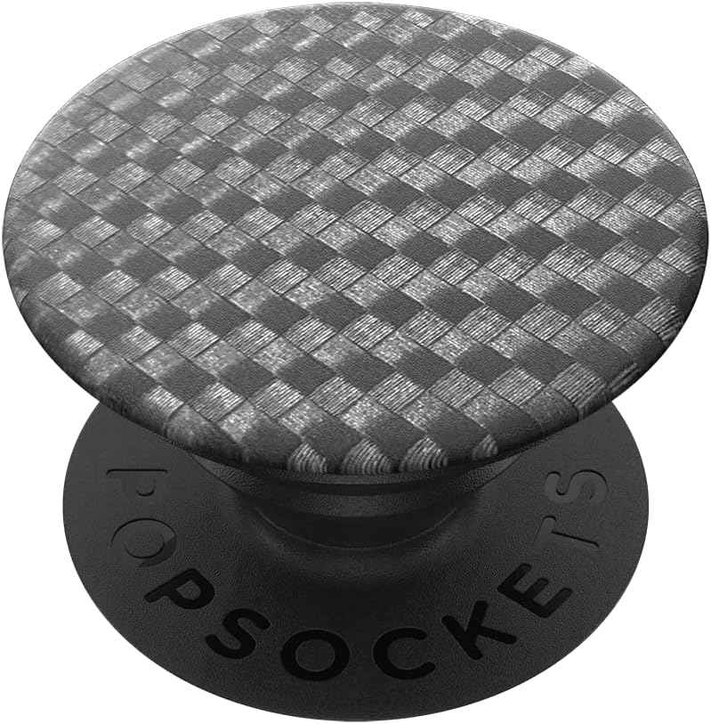 PopSockets Phone Grip with Expanding Kickstand, Adhesive Grip - Black