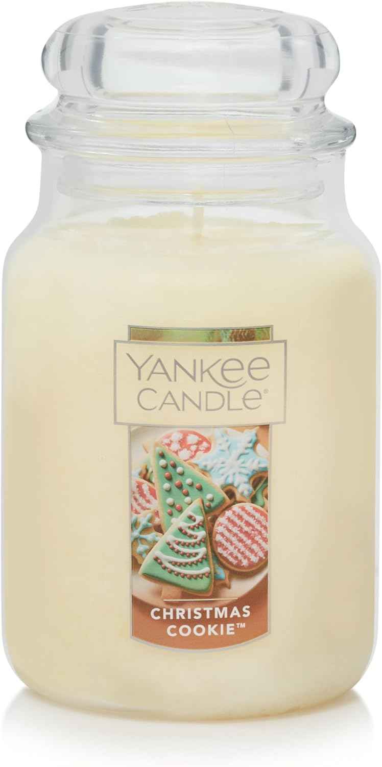 Yankee Candle Christmas Eve Scented Candle, 22oz Large Jar with up to 150 Hour Burn Time, Giftable, Holidays