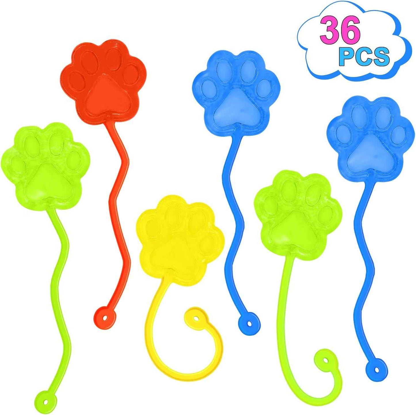 Sticky Hands Bulk 48 PCS Party Favors for Kids 4-8 8-12 Stretchy Sticky Hand Toy Christmas Stocking Stuffers for Kids Goodie Bag Stuffers Fillers Classroom Prizes Student Gifts Birthday Party Supplies