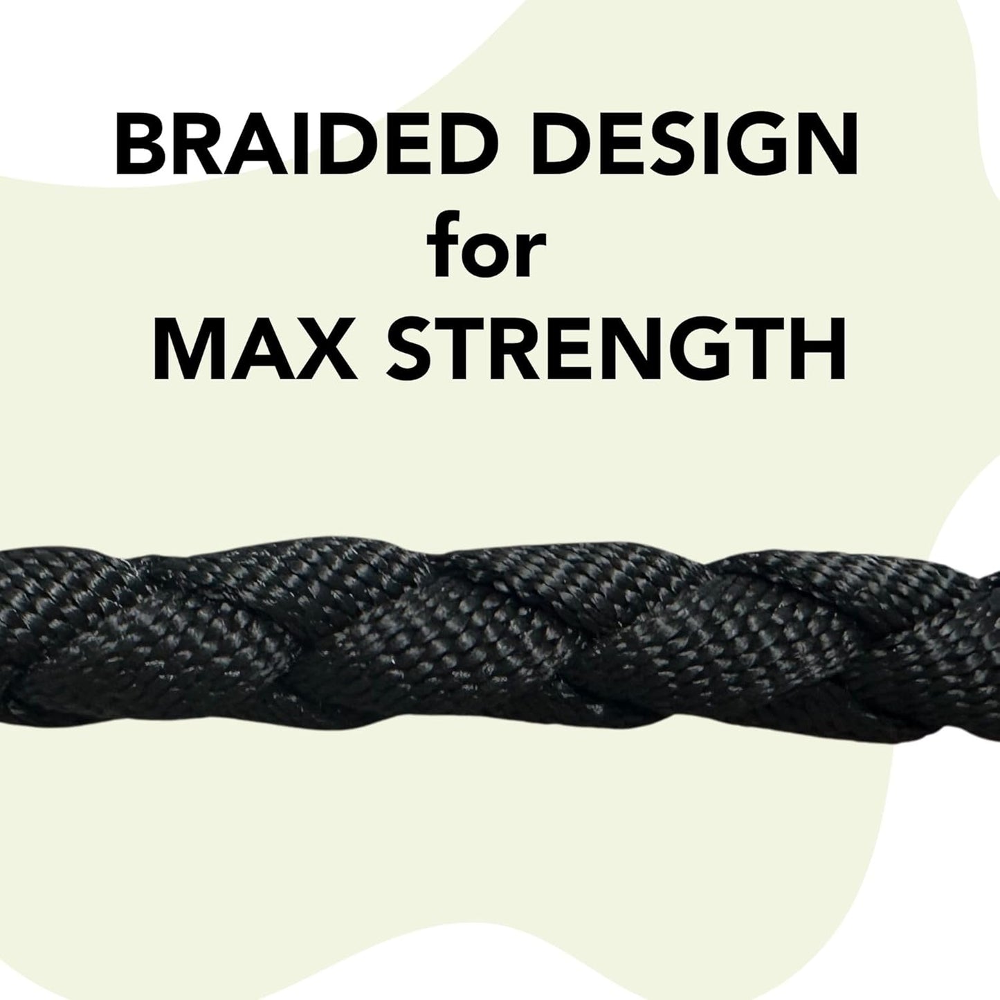 Caldwell's Pet Supply Co. Dual Dog Leash, Double Dog Leash for Two Dogs, Tangle Free, Heavy Duty Double Ended Tandem Leashes with Padded Handle with Tangle-free Swivel, for Small, Medium or Large Dogs