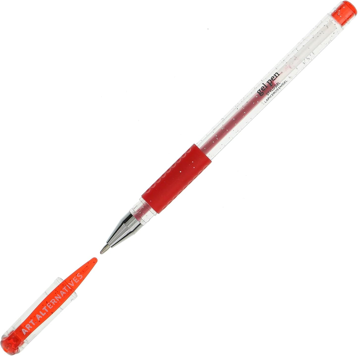 Art Alternatives Gel Pen, Metallic Pink - Ballpoint - Non-Smear + Quick Dry - Writing, Drawing, Coloring, Journal, Planner