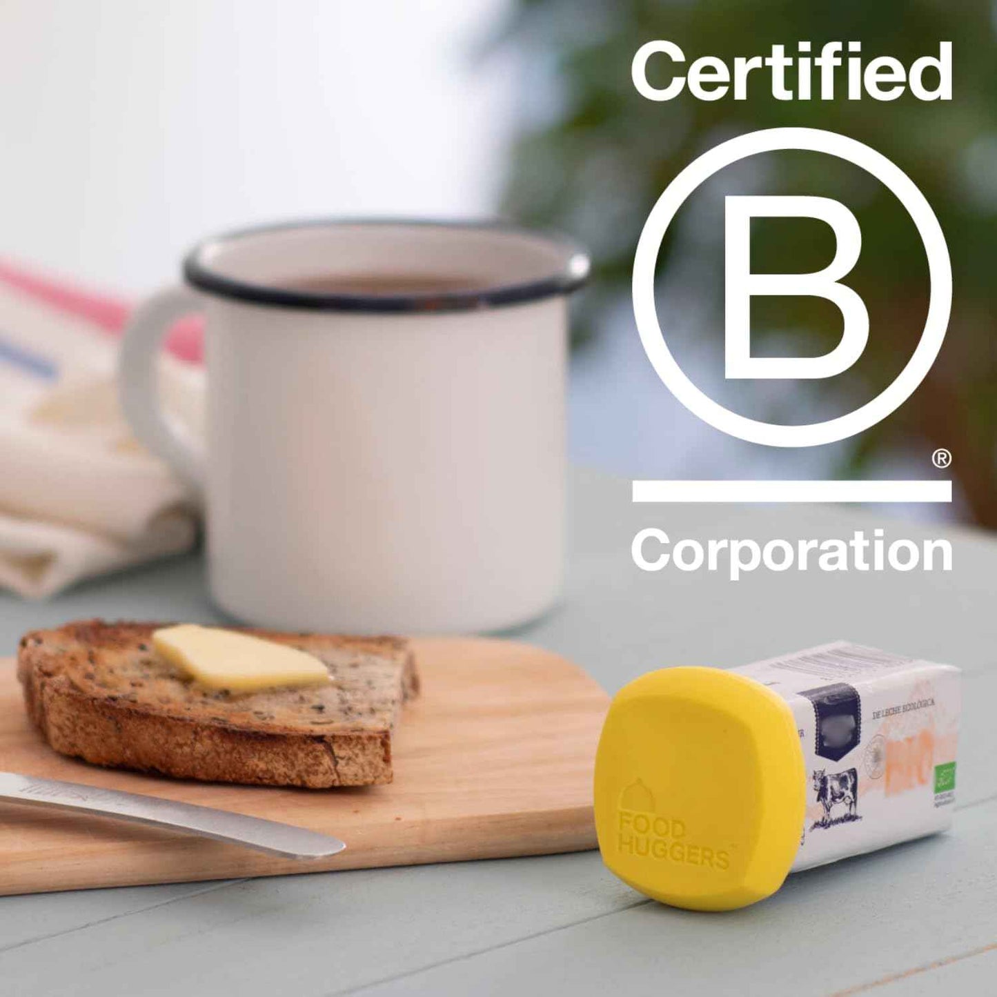 Food Huggers Butter Hugger - Patented Butter Cover - Keeps your butter snugly sealed and fresh