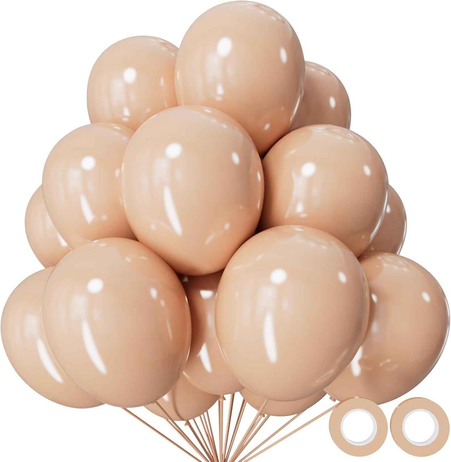 Red Balloon 110pcs, Red Latex Balloons12 inch for Birthday Valentine's Day Wedding(with 2 Ribbons).