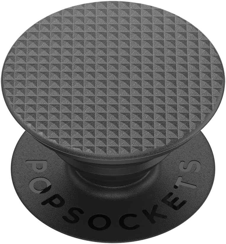 PopSockets Phone Grip with Expanding Kickstand, Adhesive Grip - Black