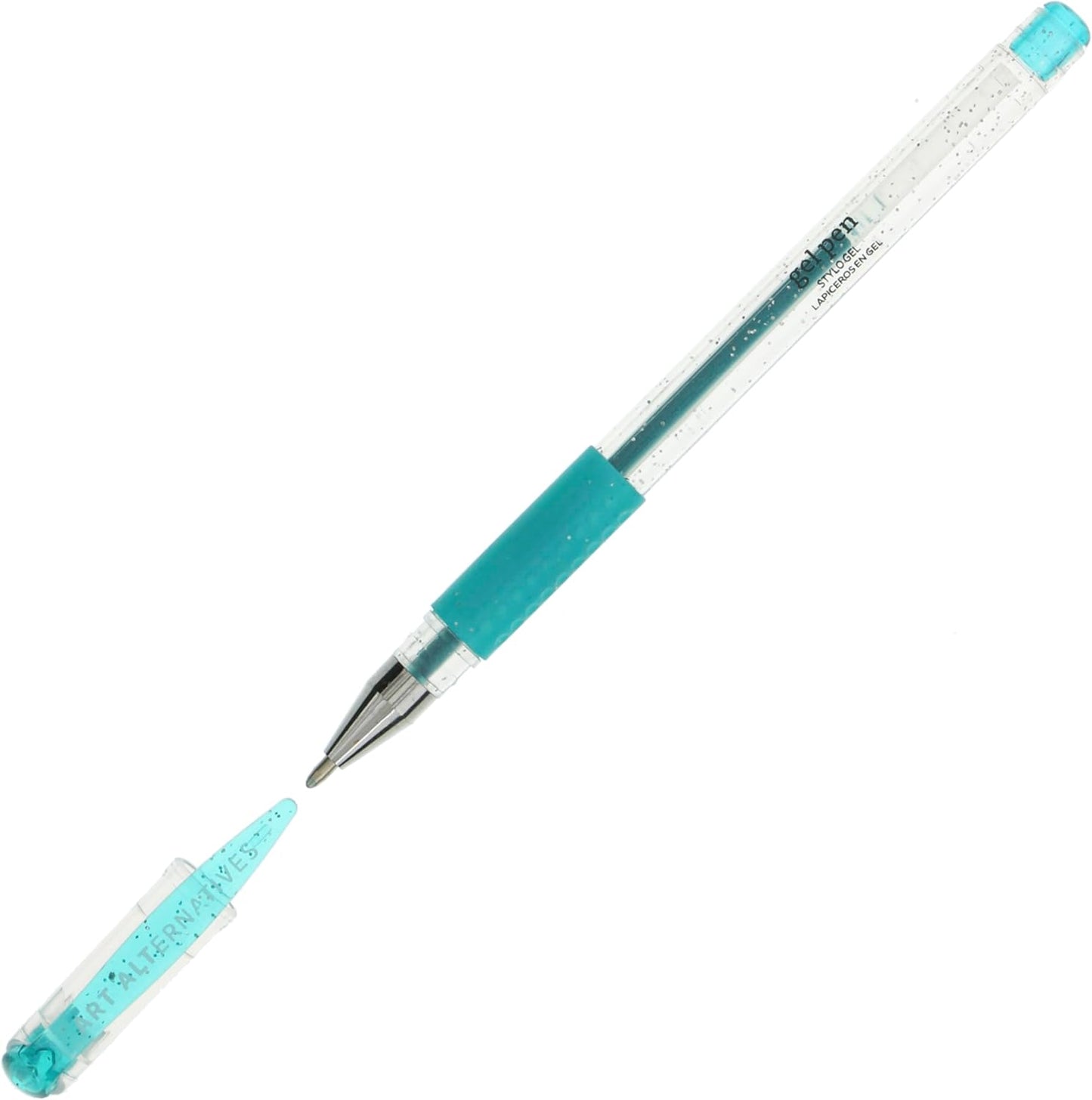 Art Alternatives Gel Pen, Metallic Pink - Ballpoint - Non-Smear + Quick Dry - Writing, Drawing, Coloring, Journal, Planner