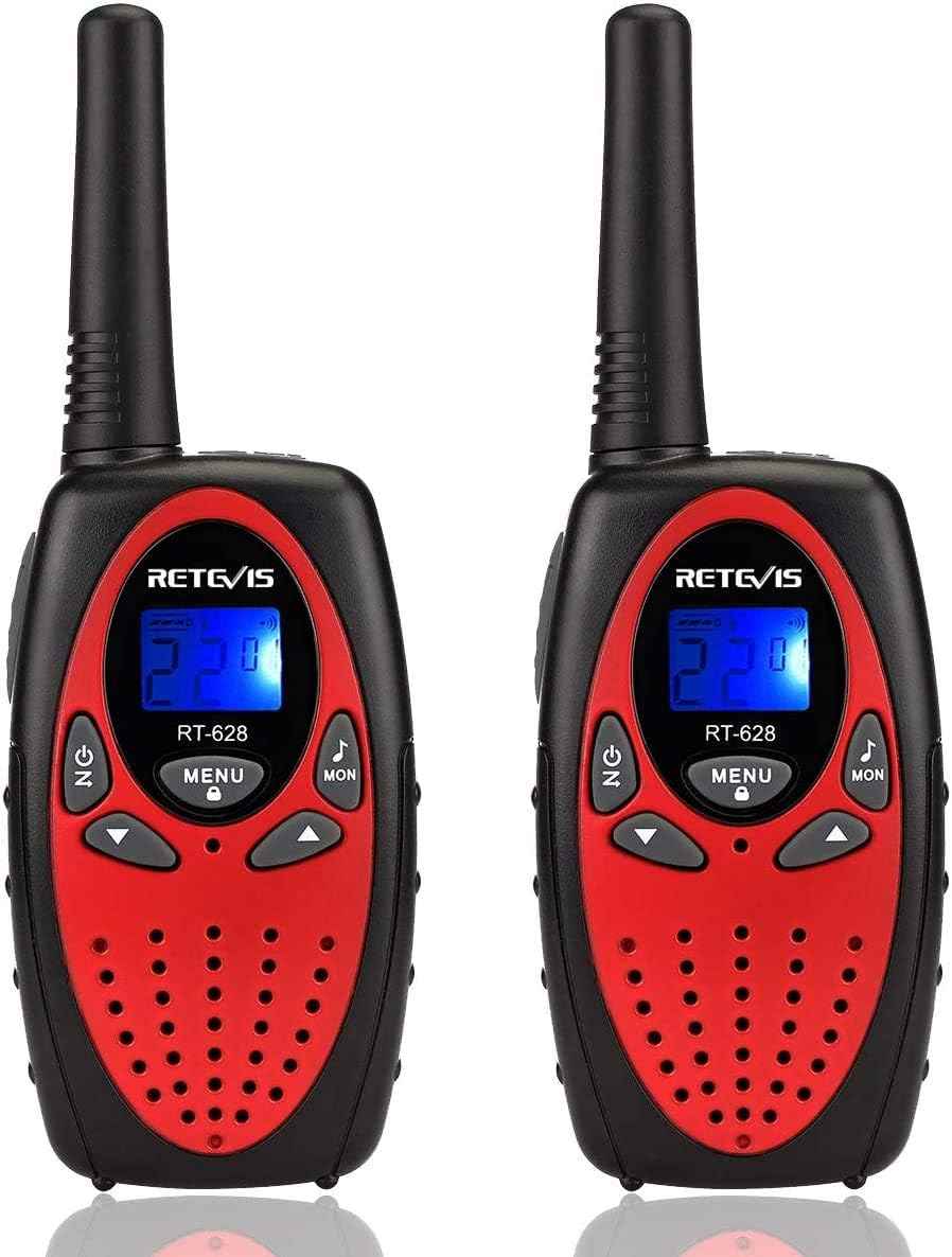 Retevis RT628 Walkie Talkies for Kids,Toys Gifts for 6-12 Years Old Boys Girls,Long Range 2 Way Radio 22CH VOX,Birthday Gift,Family Walkie Talkie for Camping Hiking Indoor Outdoor