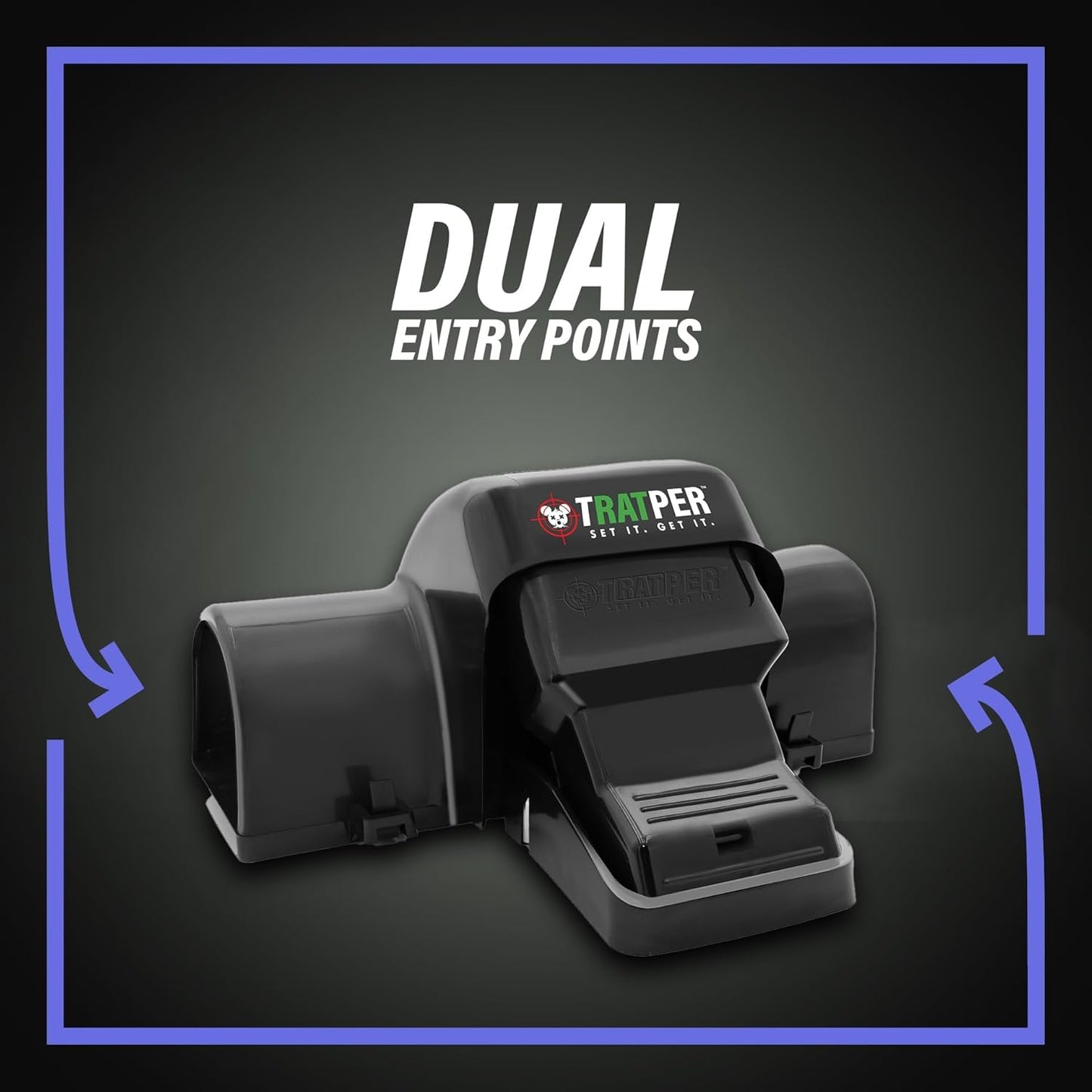 Rat and Chipmunk Traps. Prevents Accidental Triggering with Dual Tunneled Design. Covered Snap Traps for Humane Kill, Reusable, Pest Control for Rats, Indoor & Outdoor Use. 2 Pack