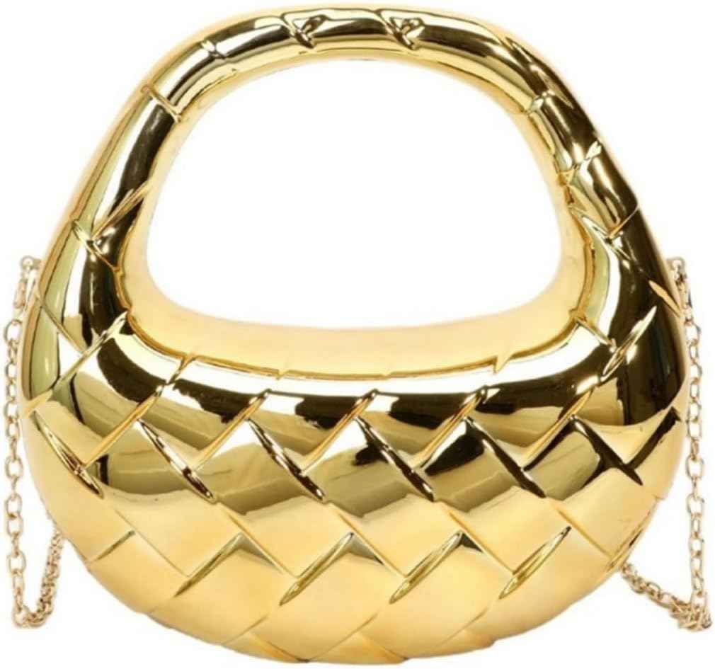 Acrylic Handbags for Women Cute Acrylic Clutch Small Unique Purse Trendy Metal Evening Bag for Party Cocktail