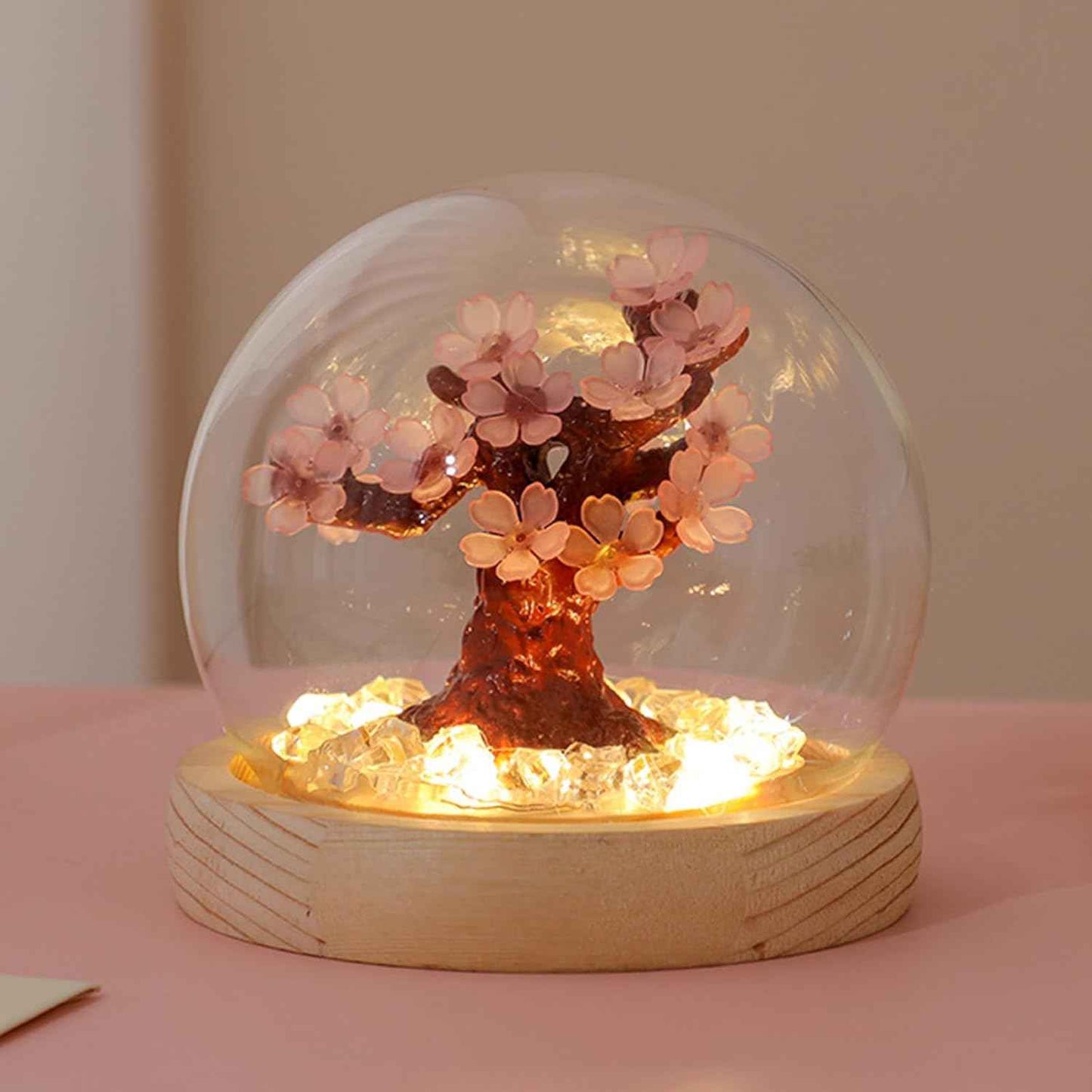 Pretty Rose Lamps Flower Night Light Cute Bedroom Decor Gifts for Women - Battery Powered (not Included)