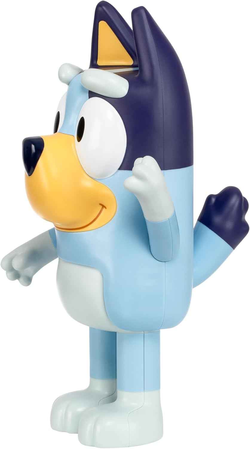 Best Friend Bluey | Articulated 10 Inch Tall Figure of Bluey | with Moving Arms and Body