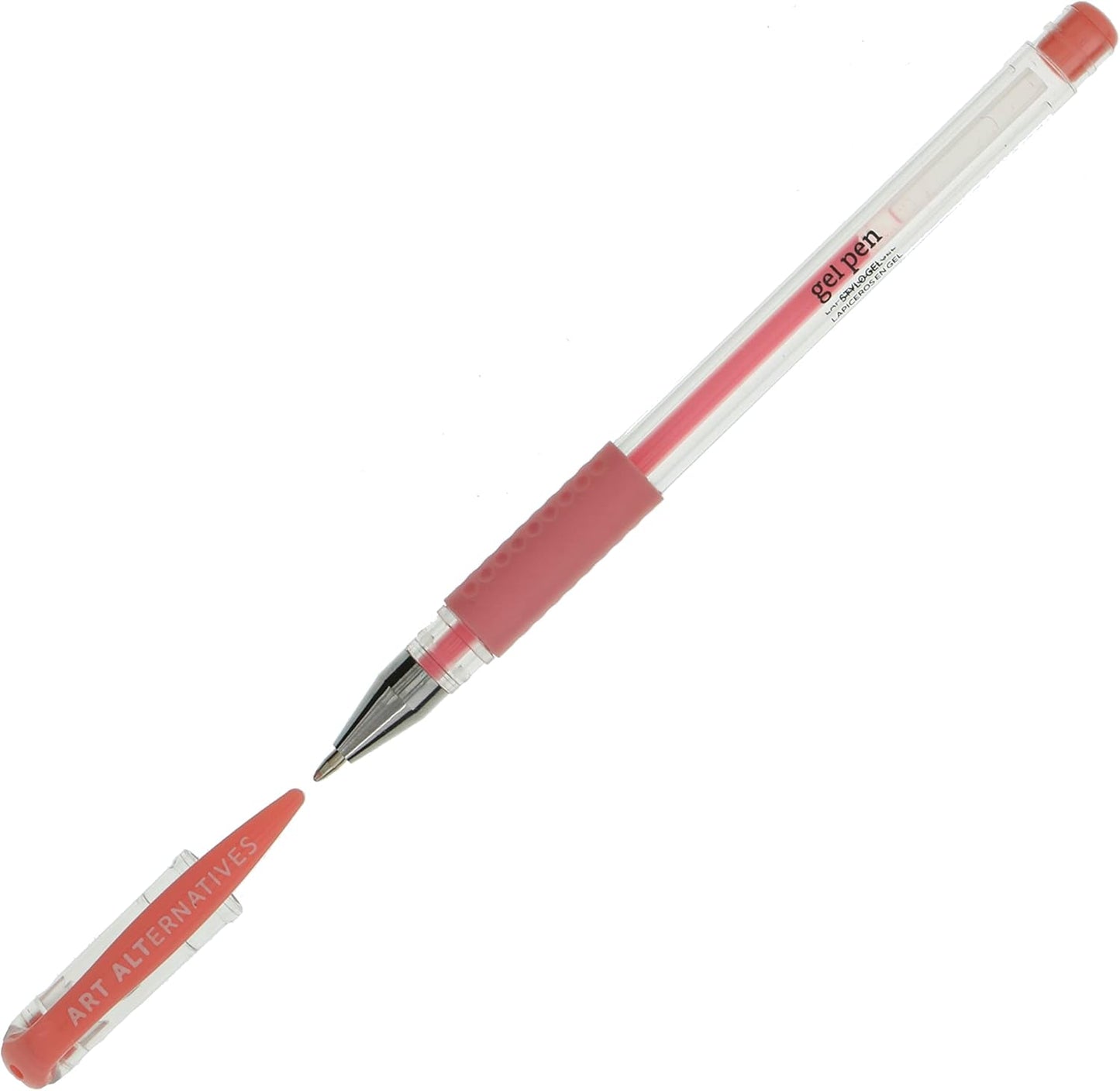 Art Alternatives Gel Pen, Metallic Pink - Ballpoint - Non-Smear + Quick Dry - Writing, Drawing, Coloring, Journal, Planner