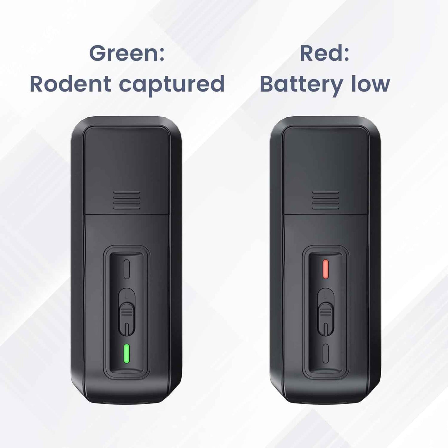 OW-2 Indoor Electric Mouse Trap 2 PCS, Instant Kill Rodent Zapper with Pet Safe Trigger, Black