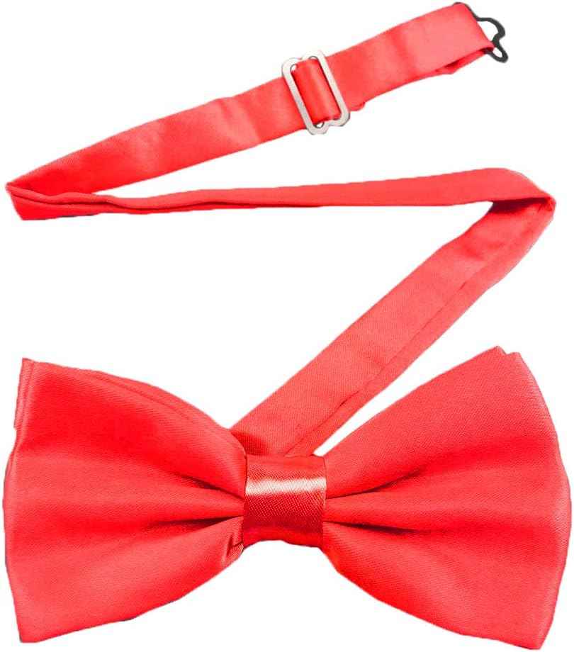 Medsuo Adjustable Bowtie, Men BowtiePre-Tied Bow Tie for Parties