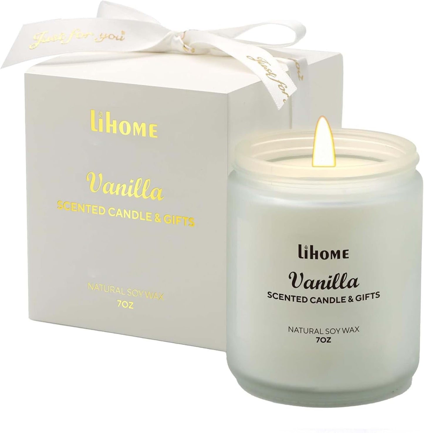 Fall Decorations for Home - Fall Candles, Gifts for Women, Natural Soy Wax Pumpkin Spice Scented Candles